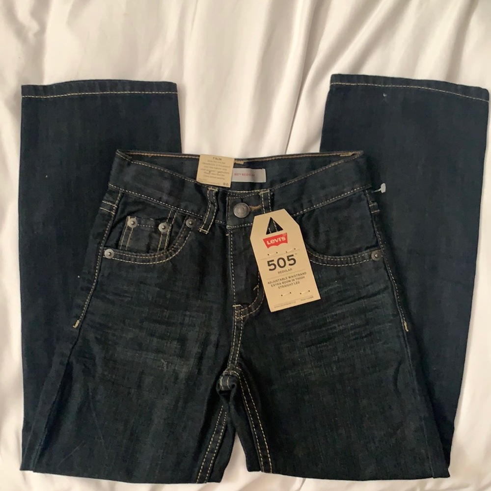 New With Tags: Boy’s Levi’s Jeans SZ 7 Slim